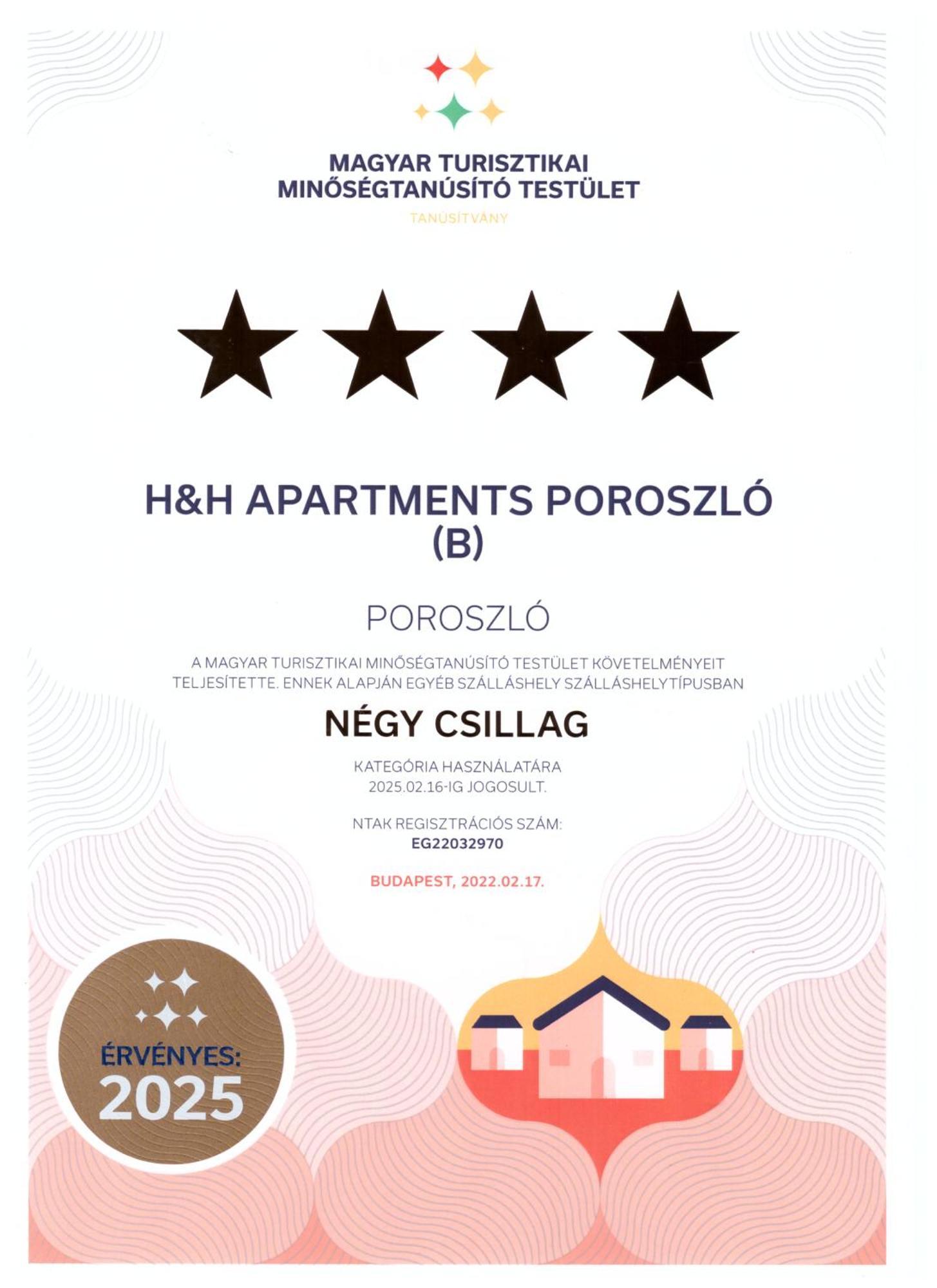 H&H Apartments Poroszló Exteriér fotografie